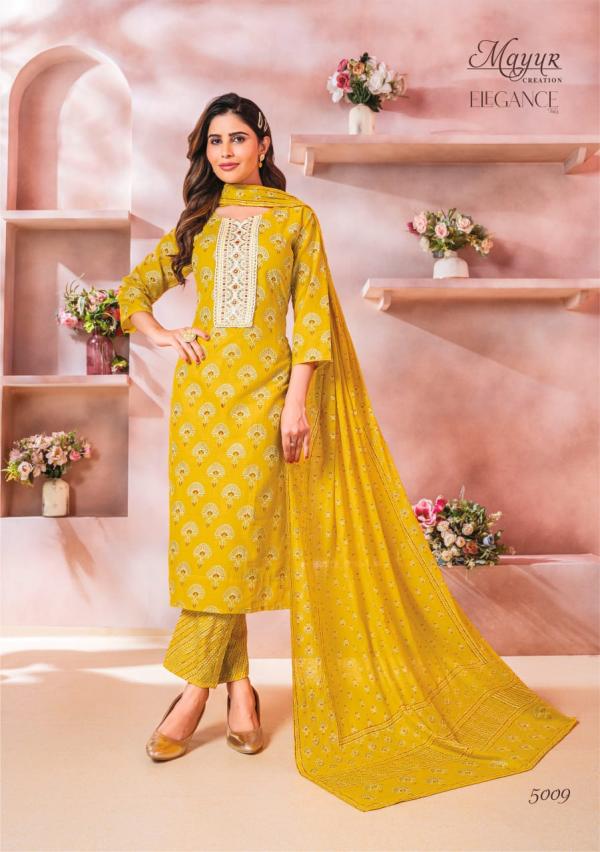 Mayur Elegance Vol-5 – Kurti Pant With Dupatta